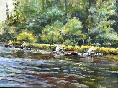 Paddleing for Glory available at Ausable Artisan Village Paddleing for Glory available at Ausable Artisan Village