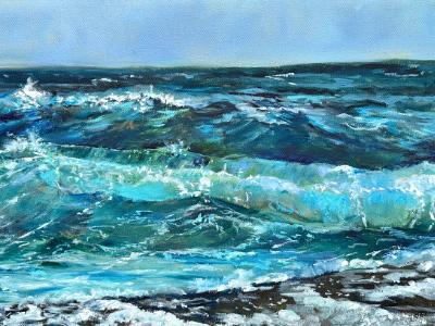 Wave Sounds- 12x24 Gallery wrapped canvas