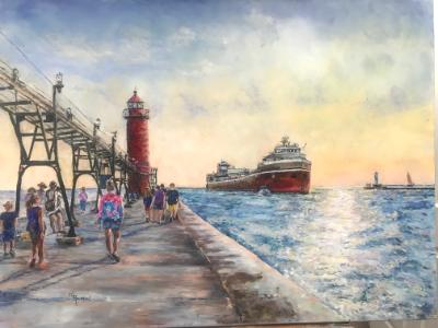 "Almost There" Grandhaven Mi. 8x10 print, 45.00 includes shipping "Almost There" Grandhaven Mi. 8x10 print, 45.00 includes shipping