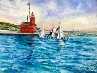 Perfect Day to Sail- 12x16 Perfect Day to Sail- 12x16