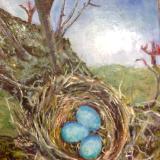 Cradled in the Crab Tree 11x14 SGH