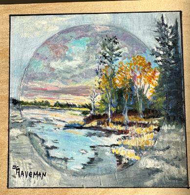 Natures Portal- Available at Ausable Artisan Village ,Grayling Mi.