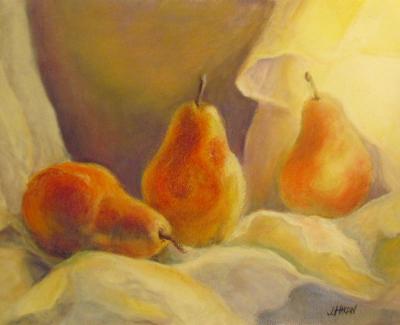 Three Pears in Summer Breezes