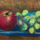Apple and Grapes